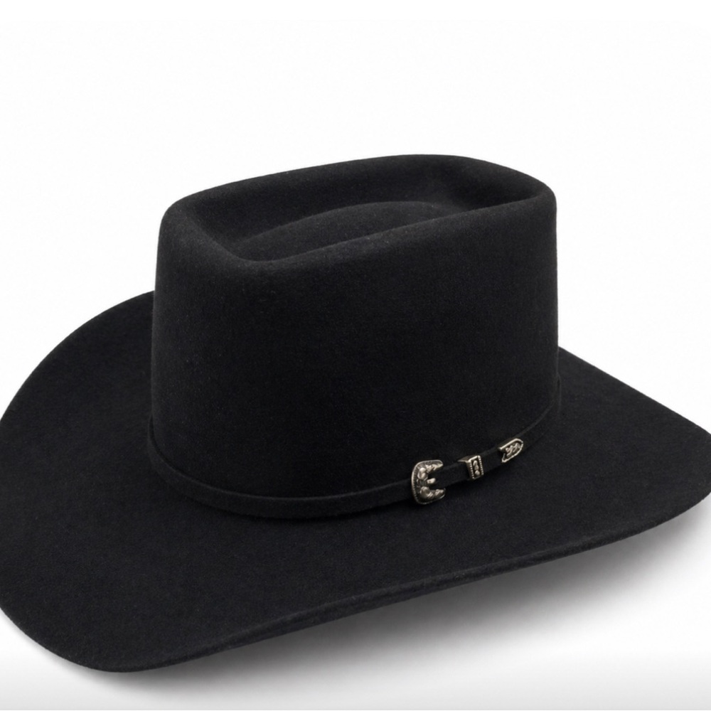 RODEO KING 10X Black Beaver Felt Cowboy Hat Western Ranch Hat | Premium Quality
